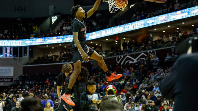 Bass Pro Tournament of Champions Missouri boys basketball dunk contest January 13 2024 Nate Latsch 25460